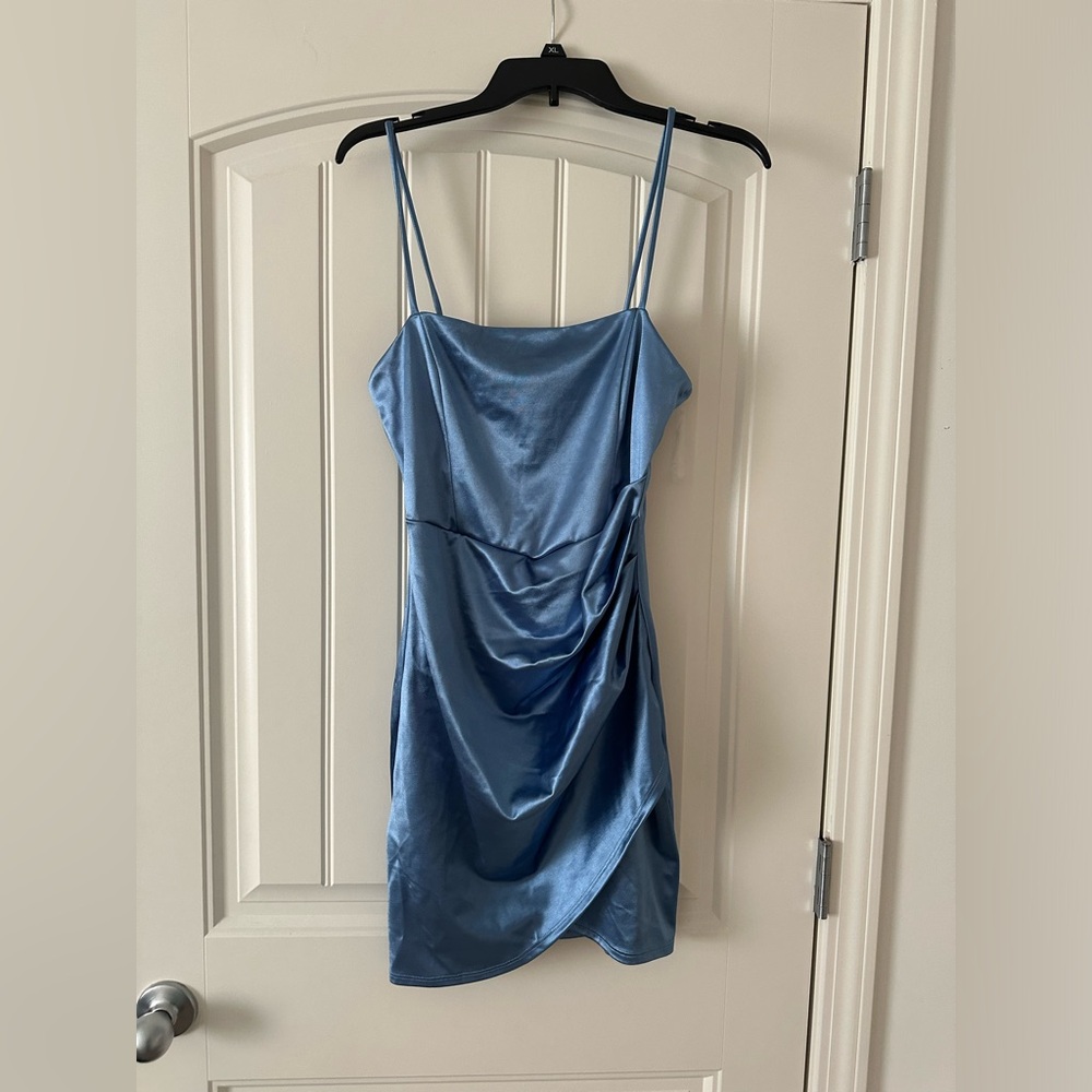 Windsor blue Homecoming dress
